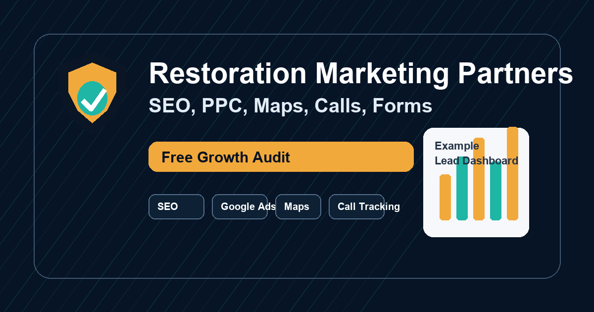 Restoration Marketing Partners social sharing image